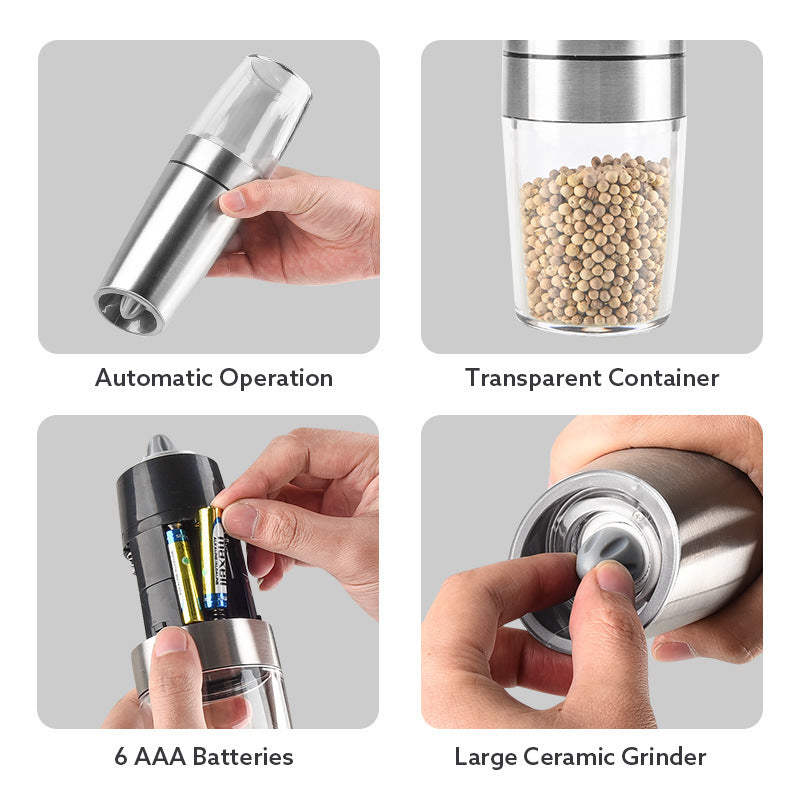 Electric pepper grinder