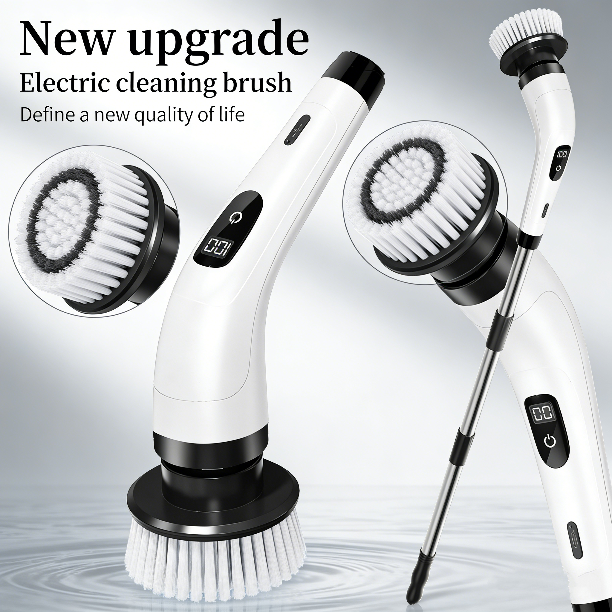 Wireless Electric Cleaning Brush