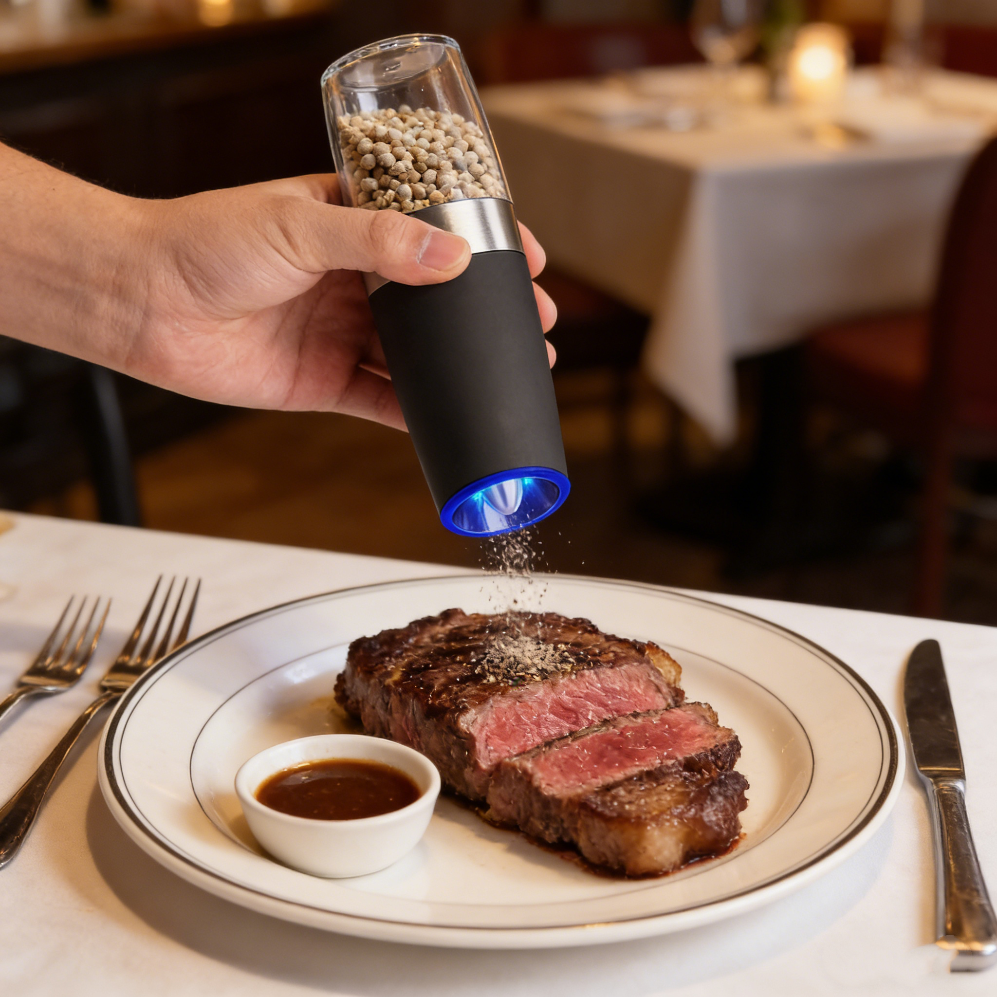 Electric pepper grinder