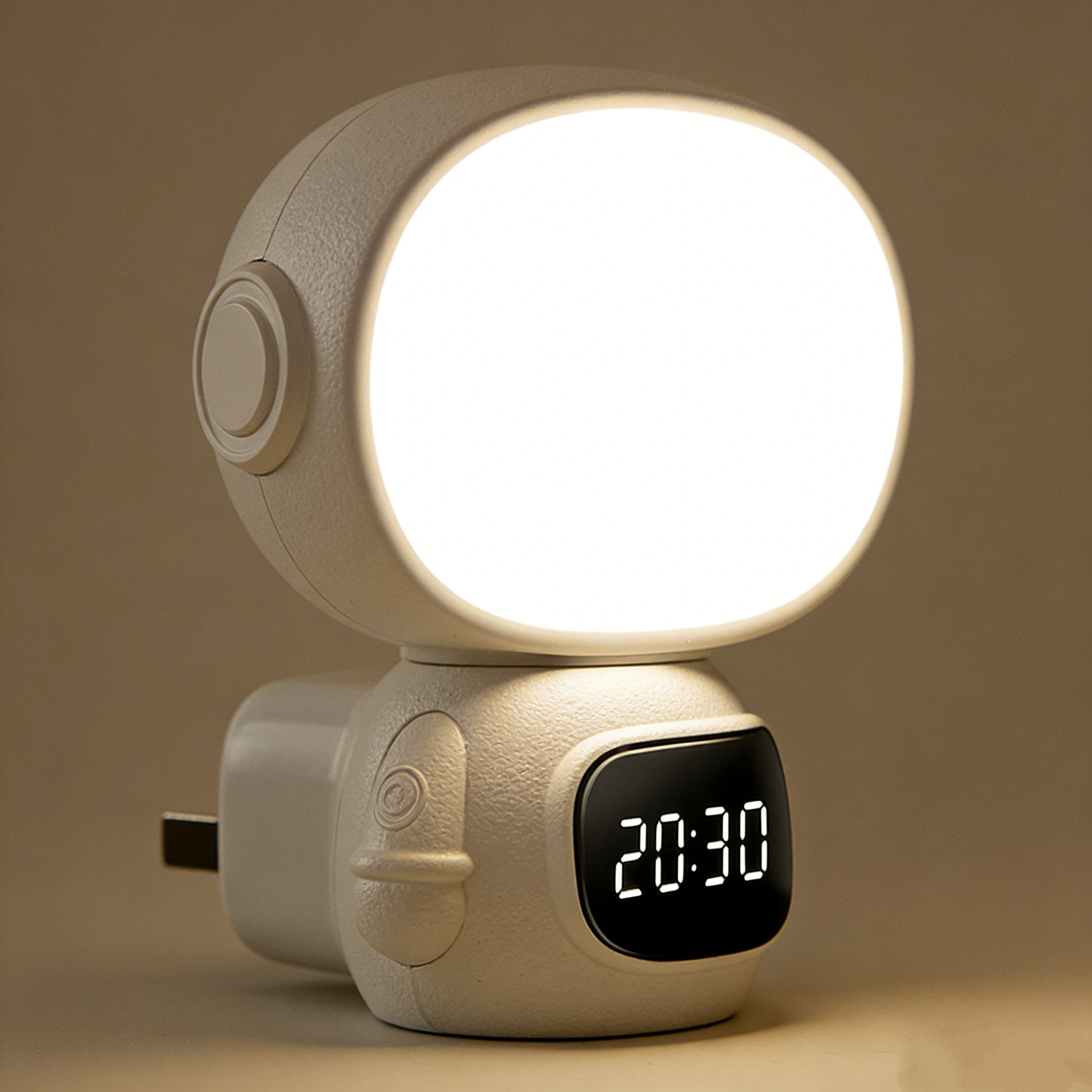 Astronaut clock light LED